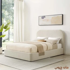 تخت خواب یک و نیم نفره سایز 120 مدل هانا