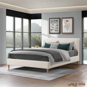 تخت خواب یک و نیم نفره سایز 120 مدل رستا